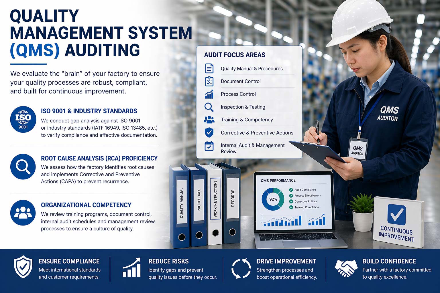 Quality Management System (QMS) Auditing